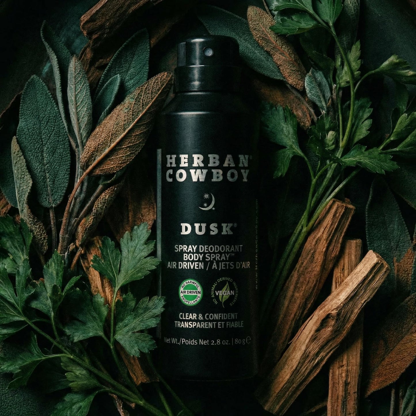 Herban Cowboy Dusk Body Spray Deodorant with Hints of Cedar, Lavendar, Lime, and Sandalwood (2.8 oz) Beauty and Personal Care Herban Cowboy