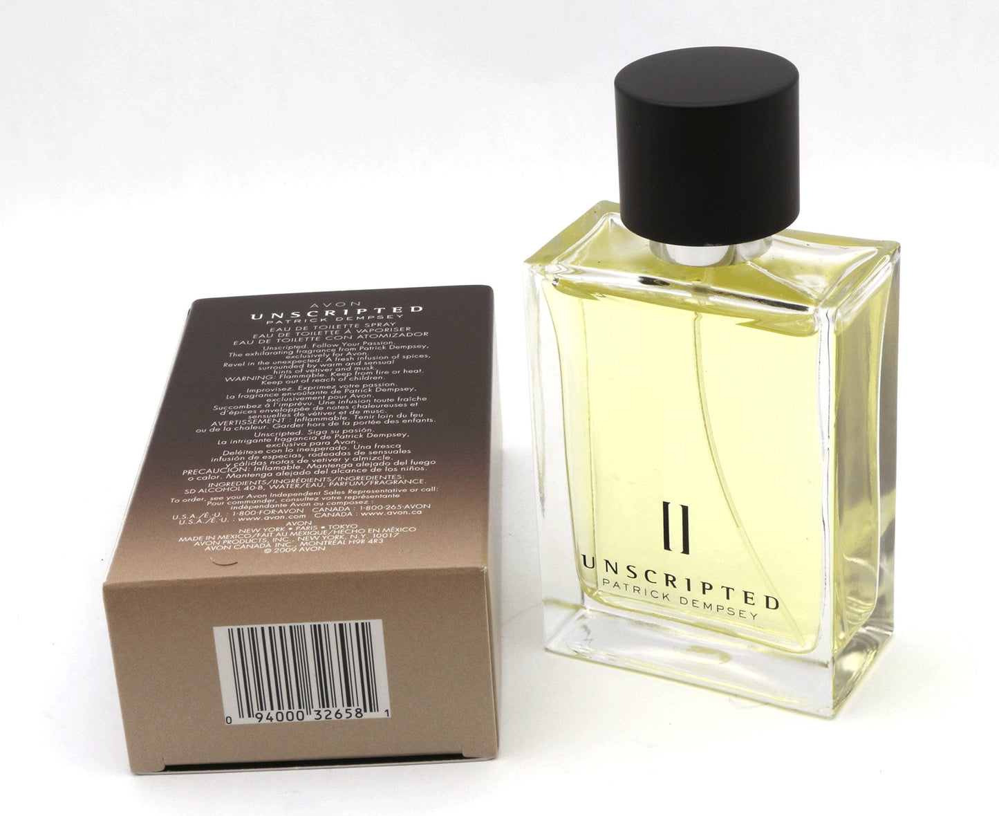 Unscripted by Patrick Dempsey for Avon Eau De Toilette Beauty & Personal Care Avon
