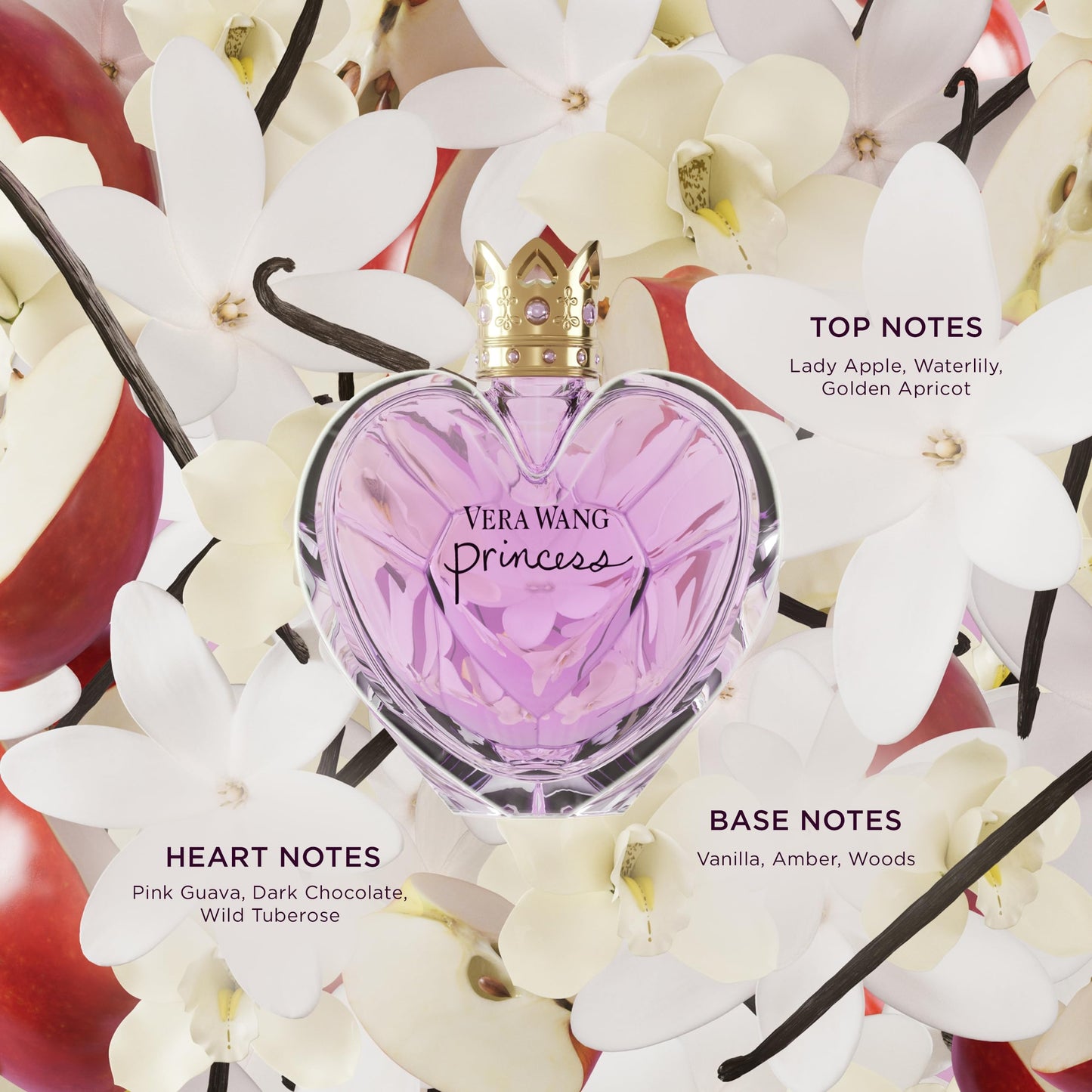 Vera Wang Princess Eau de Toilette 1 fl oz (Pack of 1), Notes of Apple, Quava, and Vanilla, Women's Fragrance, Long Lasting, Everyday Fragrance Beauty & Personal Care Vera Wang