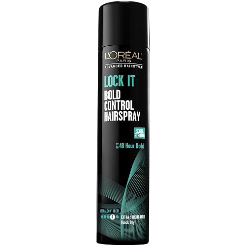 L’Oreal Paris Lock It Bold Control Hairspray 8.25 Ounce (244ml) (3 Pack) Beauty & Personal Care L'Oreal Paris