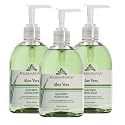 Essentials Glycerin Liquid Hand Soap, Aloe Vera, 12-Fluid Ounce, Pack of 3 Beauty & Personal Care Clearly Natural