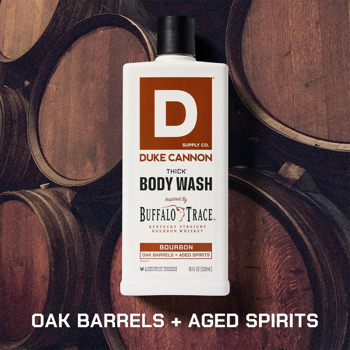 Duke Cannon Supply Co. Thick High Viscosity Body Wash - 3X Thicker, Cleansing Shower and Bath Gel, Mineral-Enriched Body Wash for Men - Big American Beauty & Personal Care Duke Cannon Supply Co.