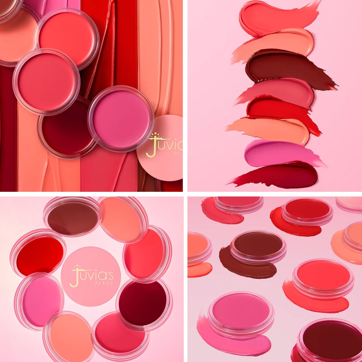 Juvia's Place Blushed Cream Blush - Wild Rose - Multi-Purpose Cream Blush for Cheeks & Lips - 2in1 Formula, Smooth Blendable Texture for a Soft Dewy Beauty & Personal Care Juvia's Place