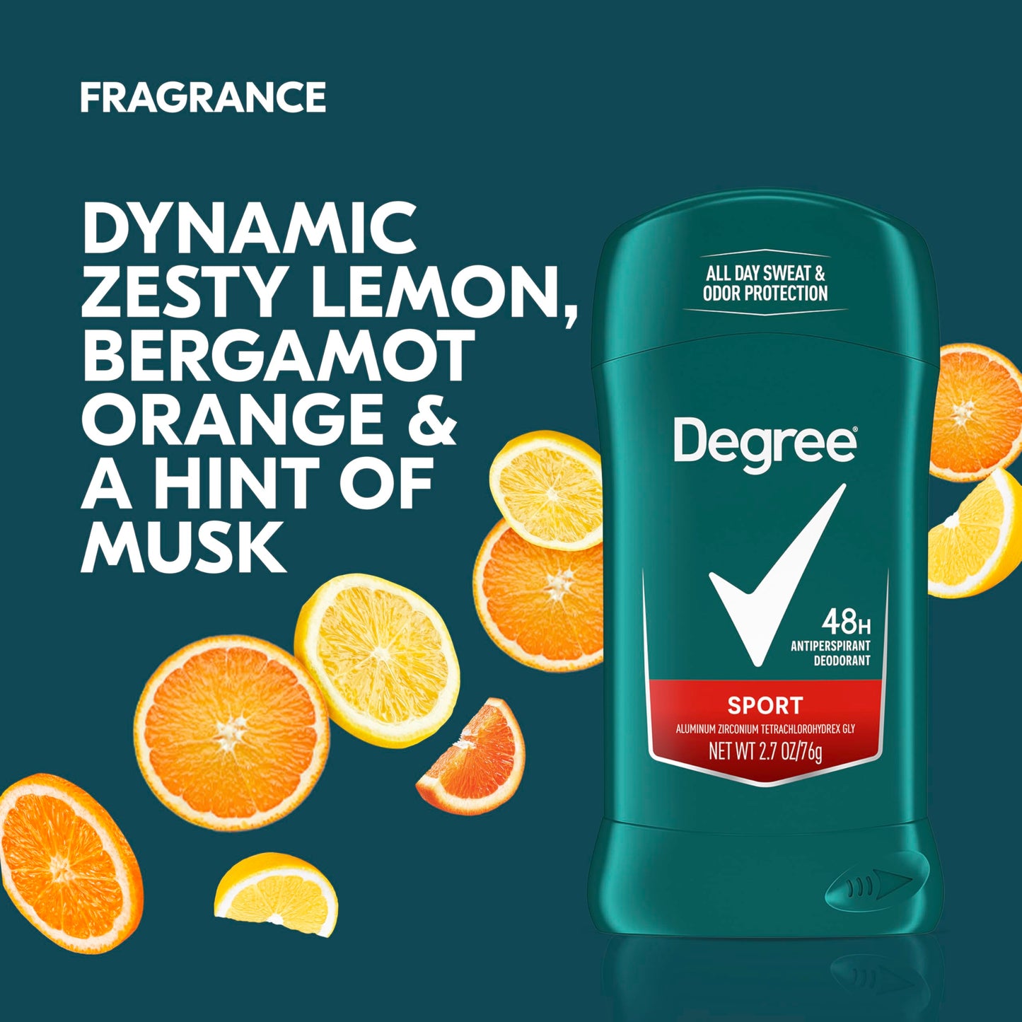 Degree Men Original Protection Antiperspirant Deodorant, Sport, 2.7 oz pack of 6 Beauty and Personal Care Degree