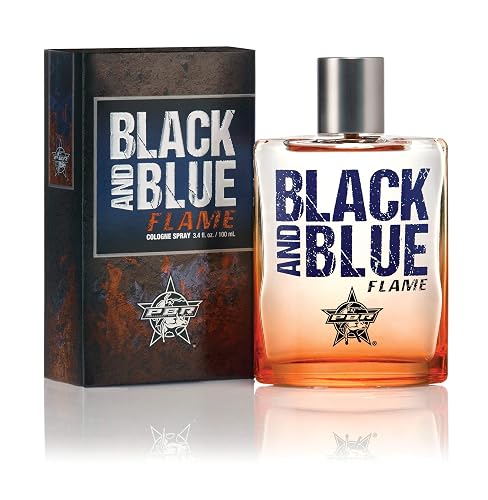 Tru Western PBR Black and Blue Flame Men's Cologne, 3.4 fl oz (100 ml) - Sporty, Clean, Fresh Beauty & Personal Care Tru Fragrance Beauty