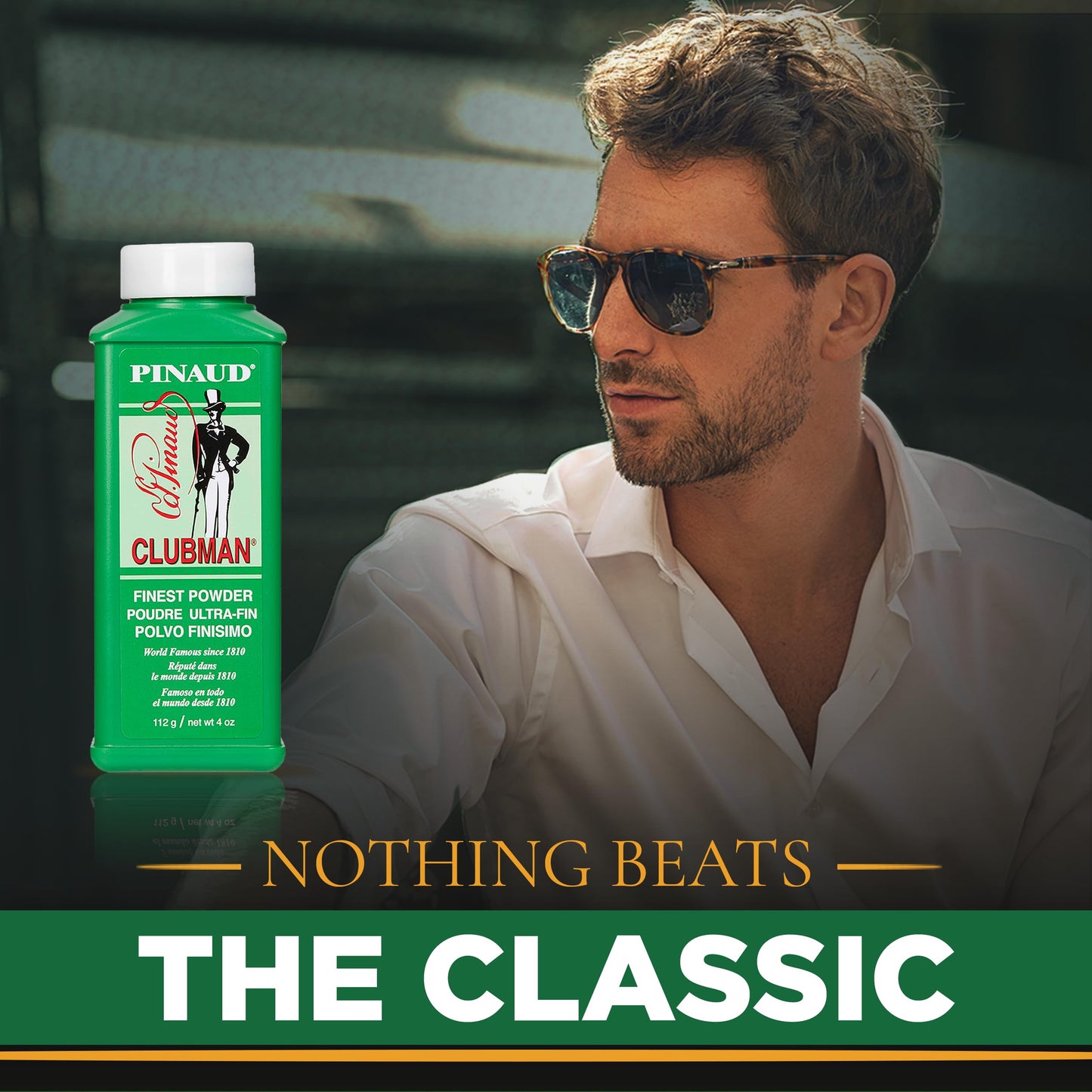 Clubman Pinaud Finest Powder, White, Skin Soothing, 4 oz Beauty and Personal Care Clubman