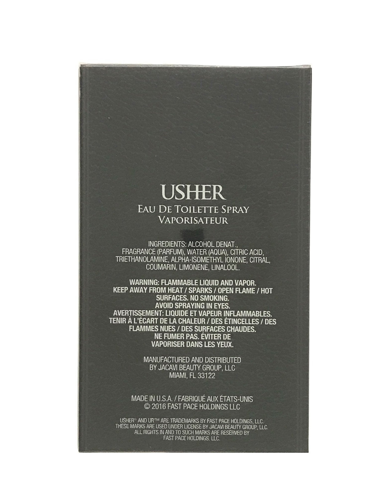Usher By Usher For Men, Eau De Toilette Spray, 3.4-Ounce Beauty & Personal Care Usher