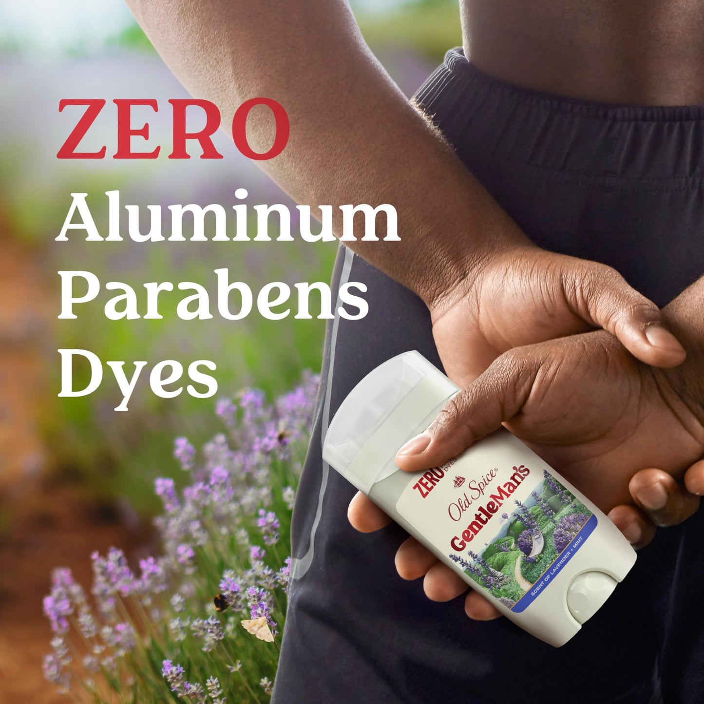 Old Spice GentleMan's Aluminum Free Dry Feel Deodorant for Men, 24/7 Lasting Freshness, Gentle on Skin with Skin Conditioners, Lavender + Mint Scent Beauty & Personal Care Old Spice