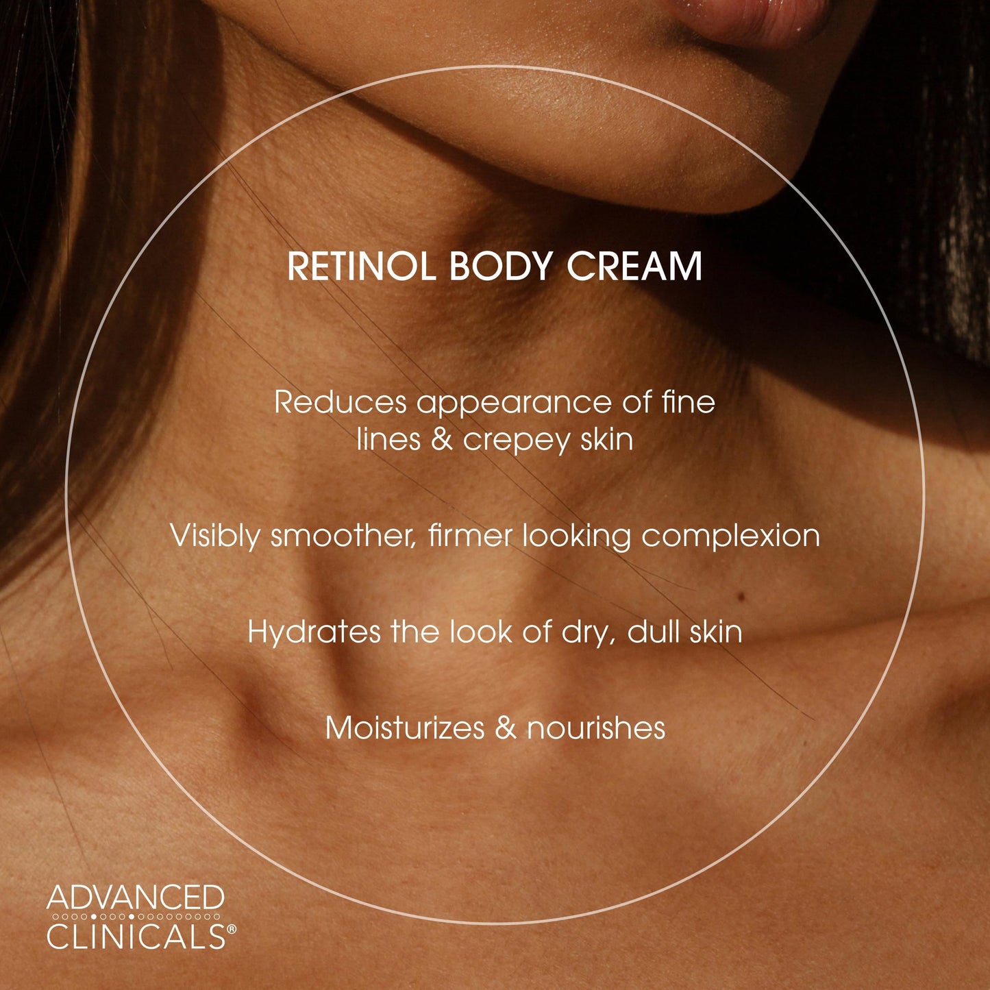 Advanced Clinicals Retinol Body Cream + Hyaluronic Acid Moisturizer 2pc Skincare Set | Face Cream & Body Lotion For Women & Men Helps Improve Beauty & Personal Care Advanced Clinicals
