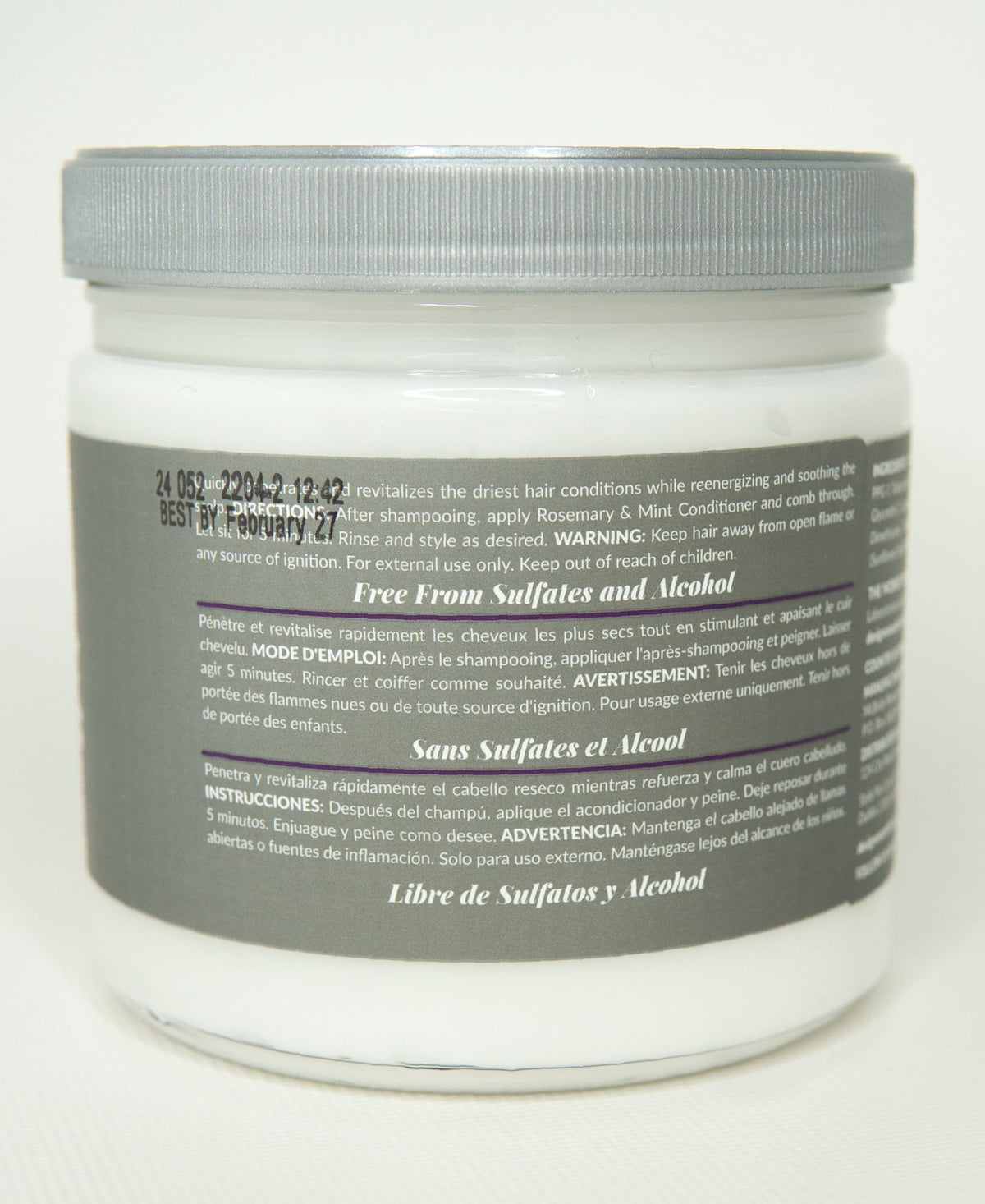 Design Essentials Rosemary & Mint Stimulating Super Moisturizing Conditioner for Dry, Thick, or Brittle Hair; Sulfate-Free, Stimulates Scalp Beauty & Personal Care Design Essentials