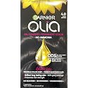 Garnier Olia Ammonia Free Hair Color [4.0] Dark Brown 1 ea (Pack of 4) Beauty & Personal Care Garnier