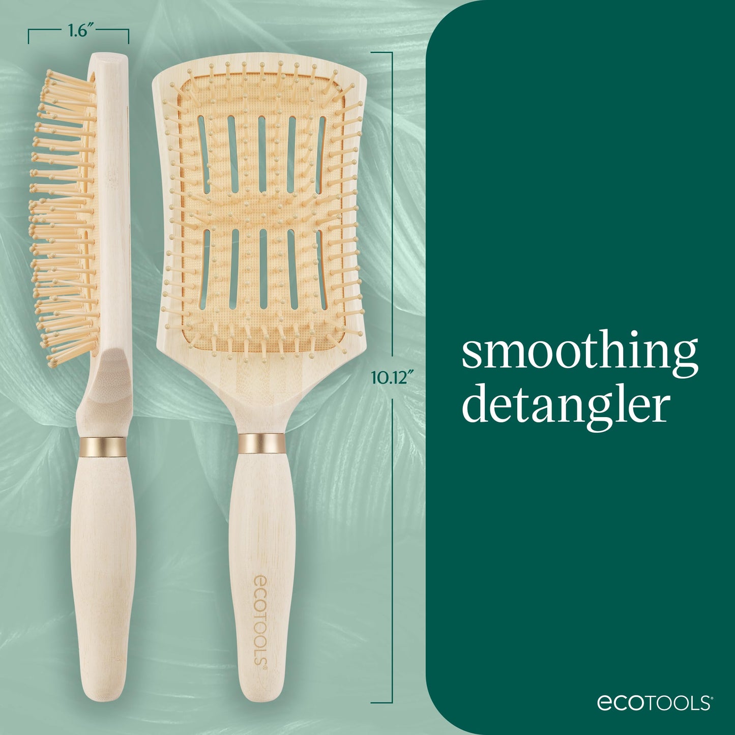 EcoTools Better Brush Smooth Paddle Brush, 1 Count (Pack of 12) Beauty and Personal Care EcoTools