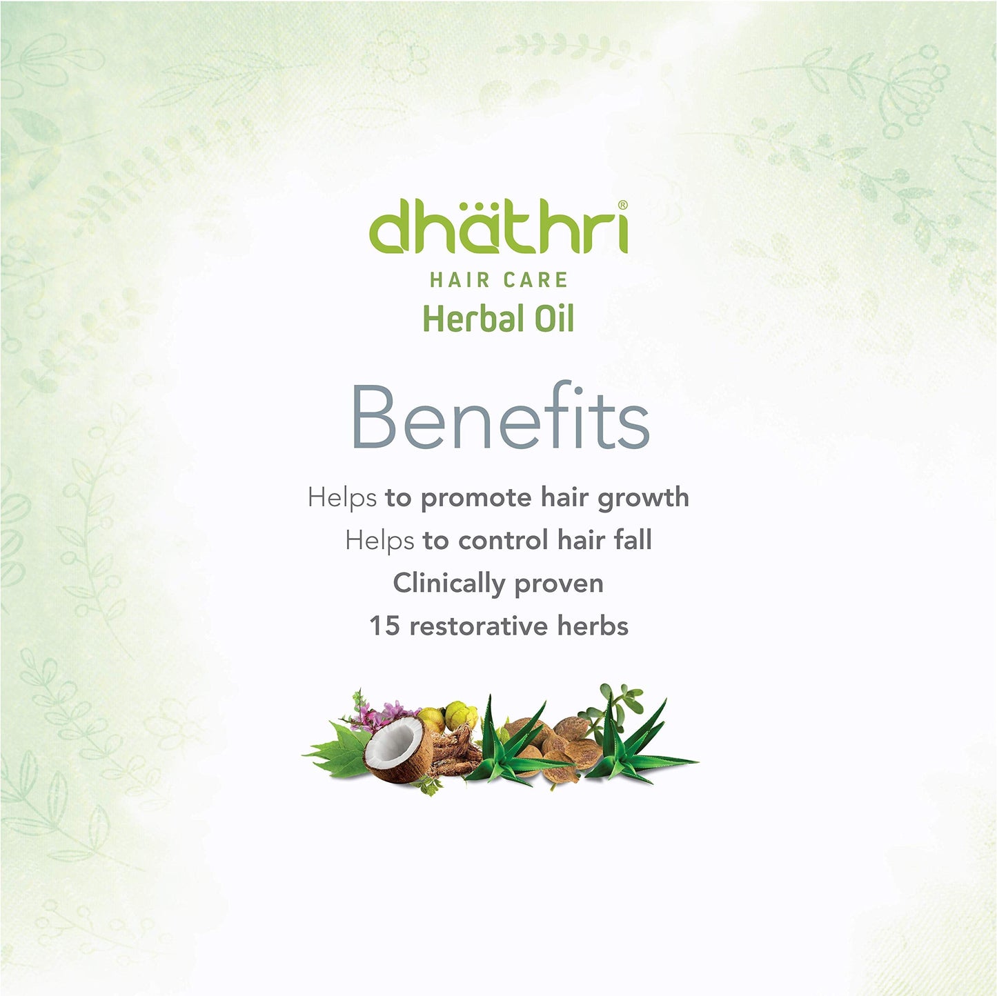 Dhathri Hair Care Herbal Oil - 100 ml (Pack of 2) Beauty & Personal Care dhathri