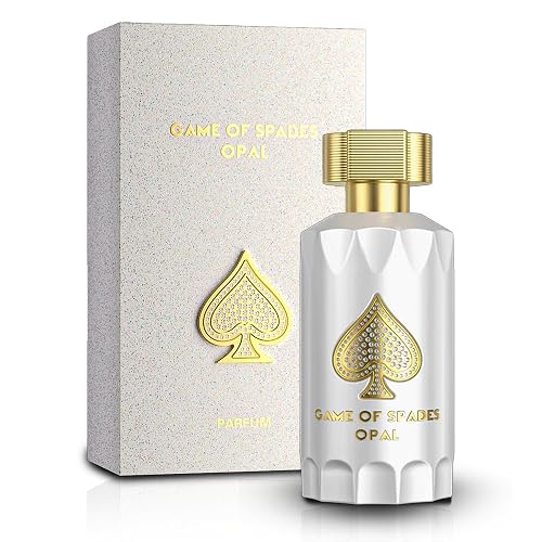 Jo Milano Game of Spades Opal Parfum Spray | 3.4 oz (100ml) | Rose, Oud Wood, Spicy, Citrus Scent | Long Lasting Fragrance for Men and Women (Unisex) Beauty & Personal Care Jo Milano