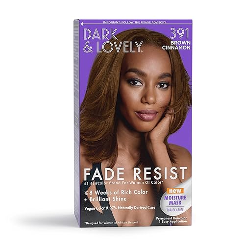 SoftSheen-Carson Dark and Lovely Fade Resist Rich Conditioning Color, Brown Cinnamon 391 Beauty & Personal Care SoftSheen