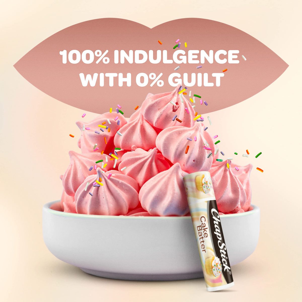 ChapStick Cake Batter Limited Edition Flavored Lip Balm Tubes - 0.15 Oz (Pack of 3) Beauty & Personal Care ChapStick
