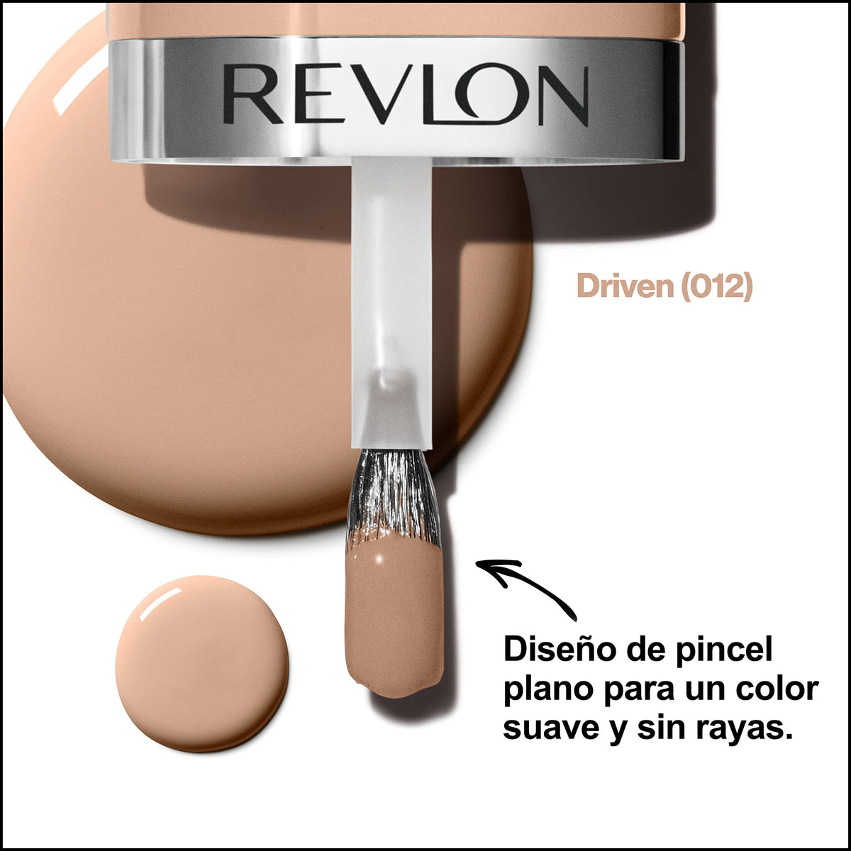 REVLON Ultra HD Snap Nail Color, Natural Rich Glossy Polish, 100% Vegan Formula, No Base or Top Coat Needed, 012 Driven, 0.27 fl oz Beauty & Personal Care REVLON