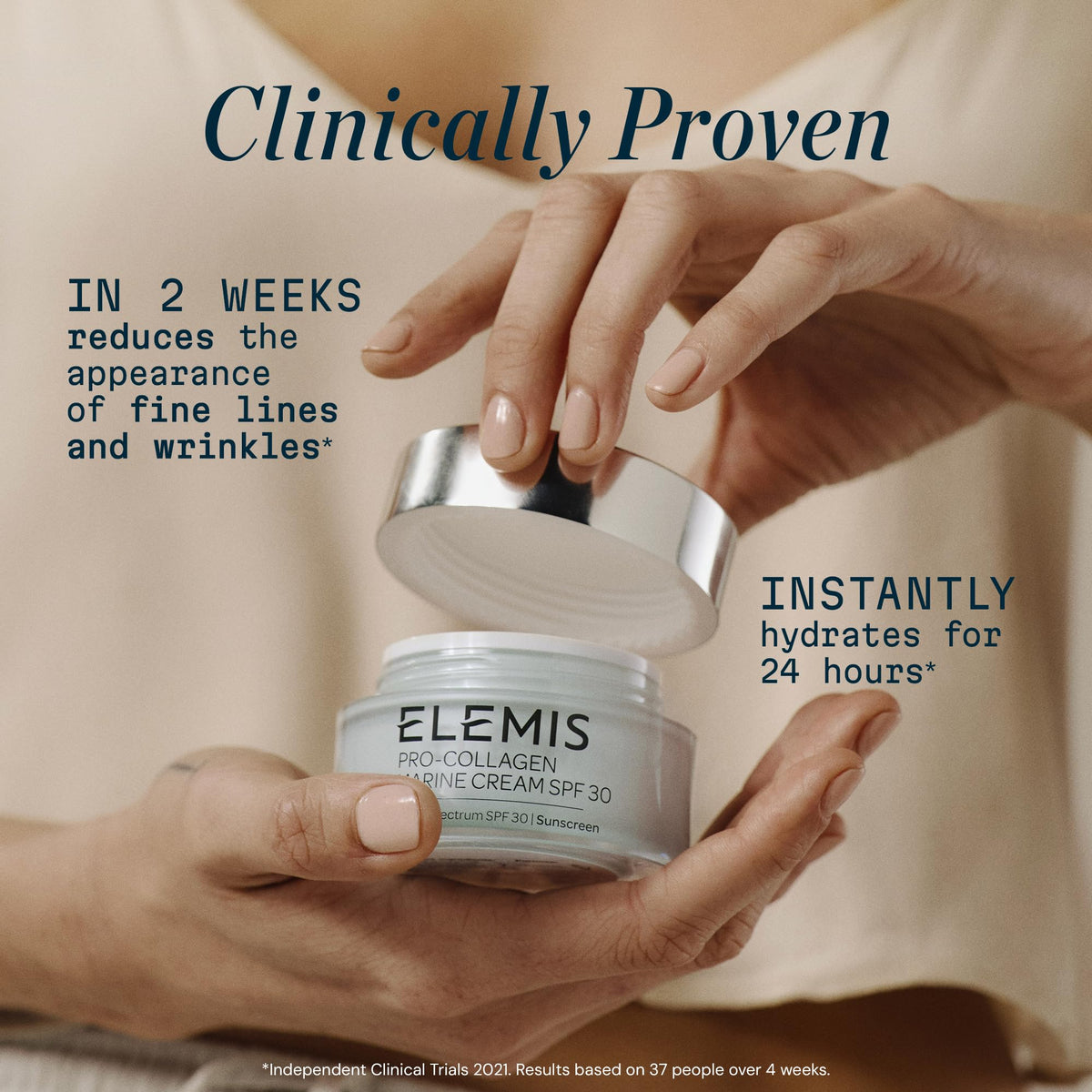ELEMIS Pro-Collagen Marine Cream SPF 30, Lightweight Anti-Wrinkle Daily Facial Moisturizer Beauty & Personal Care ELEMIS