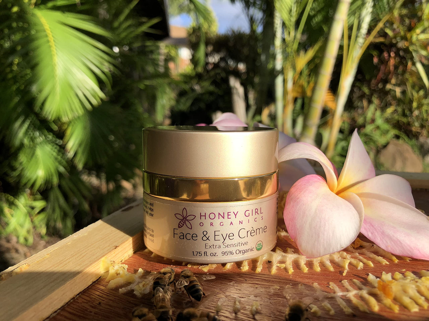 Honey Girl Organics Extra Sensitive Face and Eye Creme, 1.75 Fluid Ounce Beauty & Personal Care Honey Girl Organics