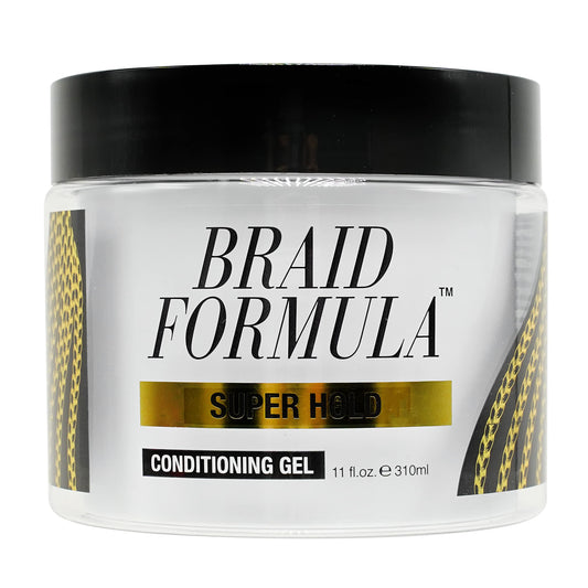 EBIN NEW YORK Braid Formula Conditioning Gel, Super Hold, 11 Oz - Great for Braiding, Twisting, Edges, No Residue, No Flaking, Strong Hold, High Beauty and Personal Care EBIN NEW YORK
