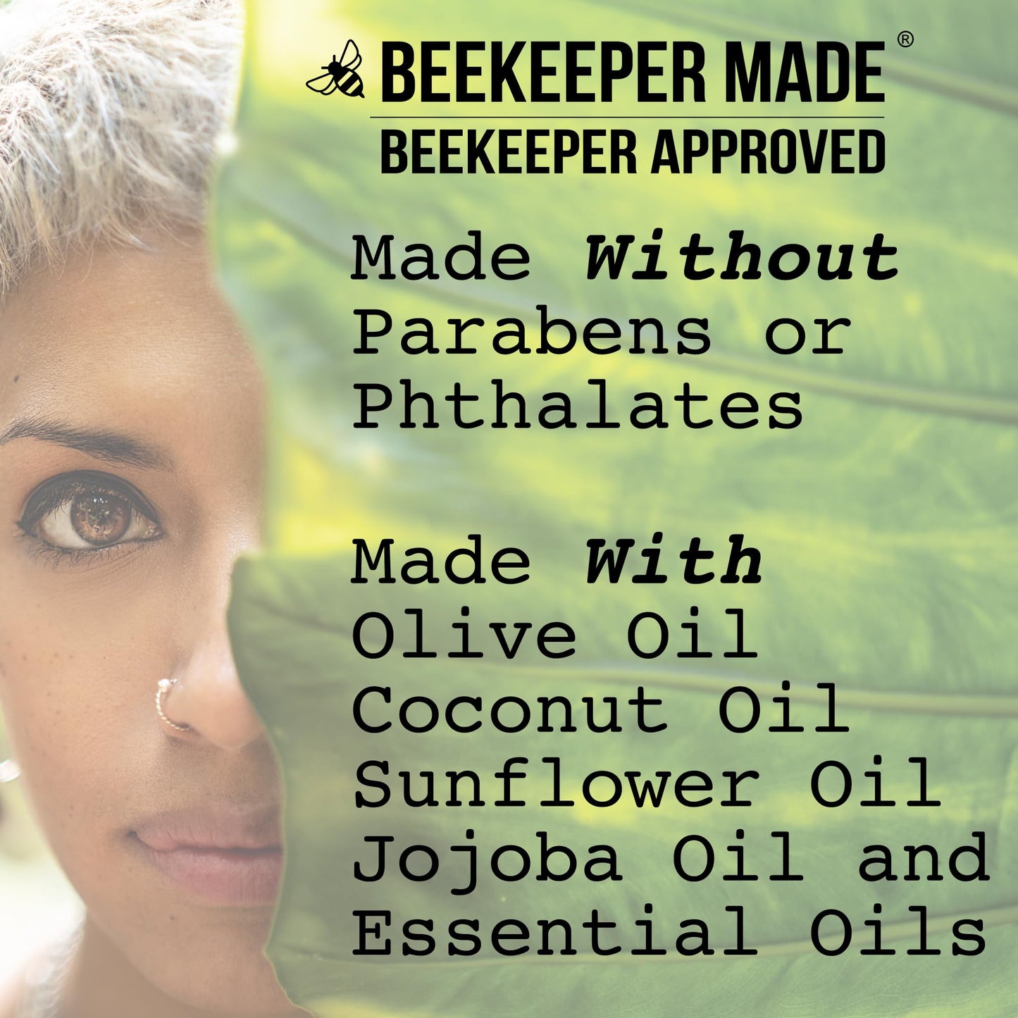 Beessential Beekeeper Made Natural Castile Soap | No Palm Oil, 8 Ingredients, Pure Olive, Coconut, & Sunflower Oils, GMO Free, For Sensitive Skin Beauty & Personal Care Beessential