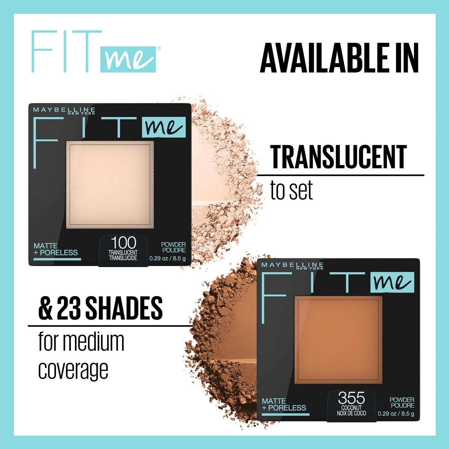 Maybelline Fit Me Matte + Poreless Pressed Face Powder Makeup & Setting Powder, Classic Beige, 1 Count Beauty & Personal Care MAYBELLINE
