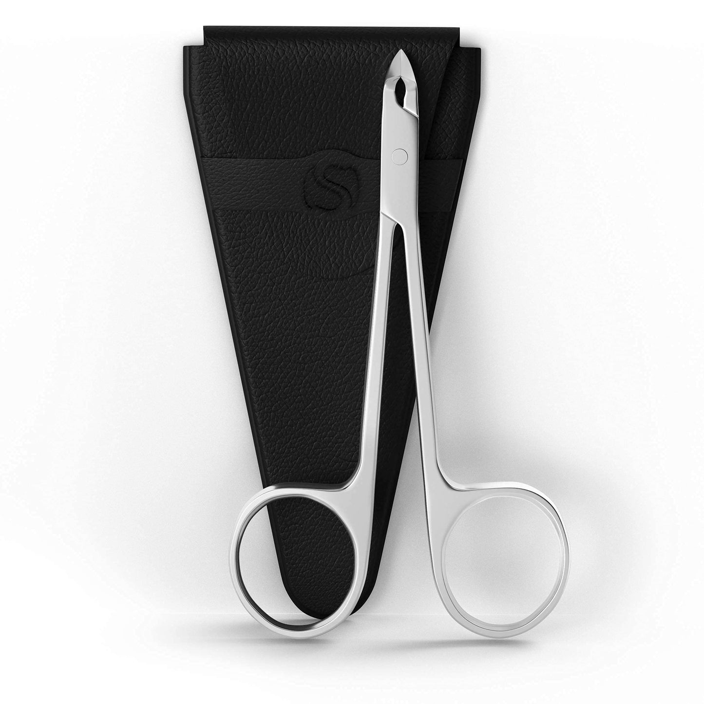 Suvorna 4" cuticle scissors for nails cuticle trimmer, cuticle nippers professional, cuticle clippers professional, cuticle scissors extra fine Beauty & Personal Care Suvorna