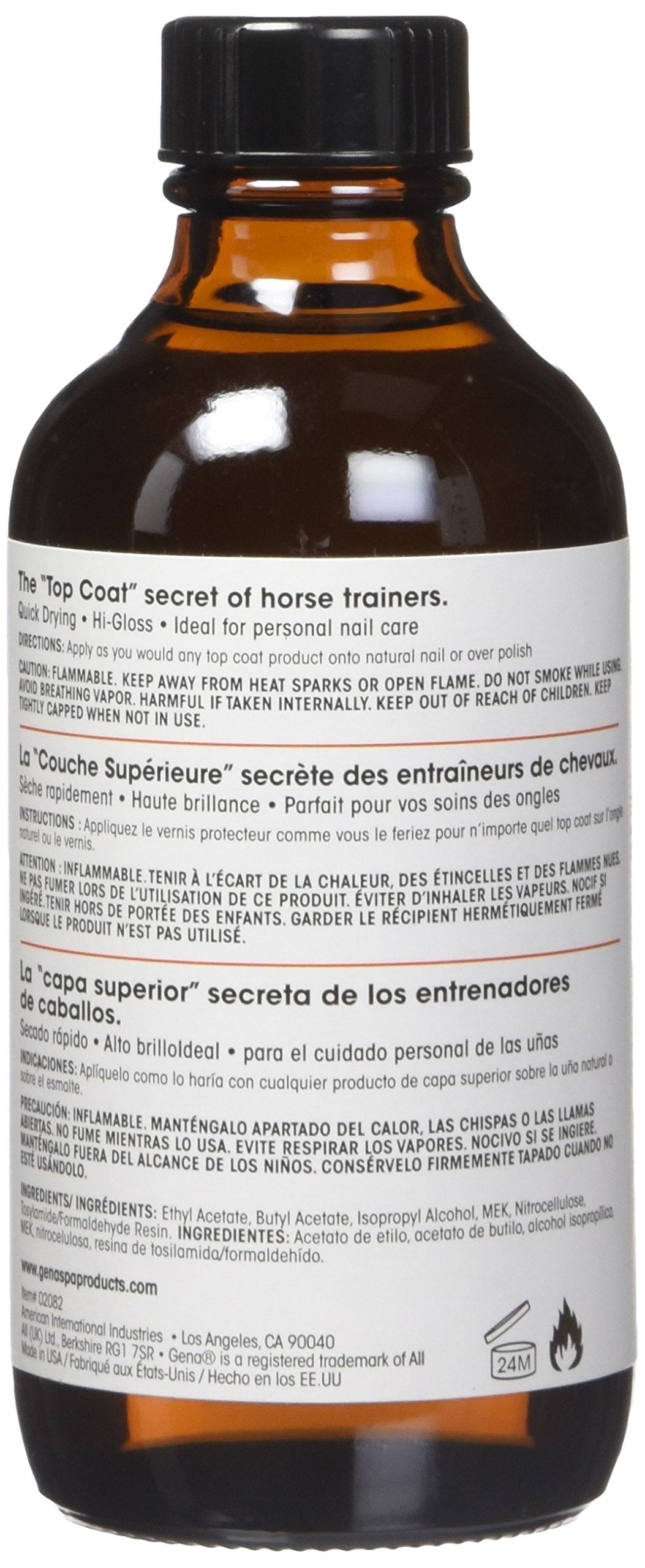 Gena Hoof Lacquer, 4 Fluid Ounce Beauty & Personal Care Gena