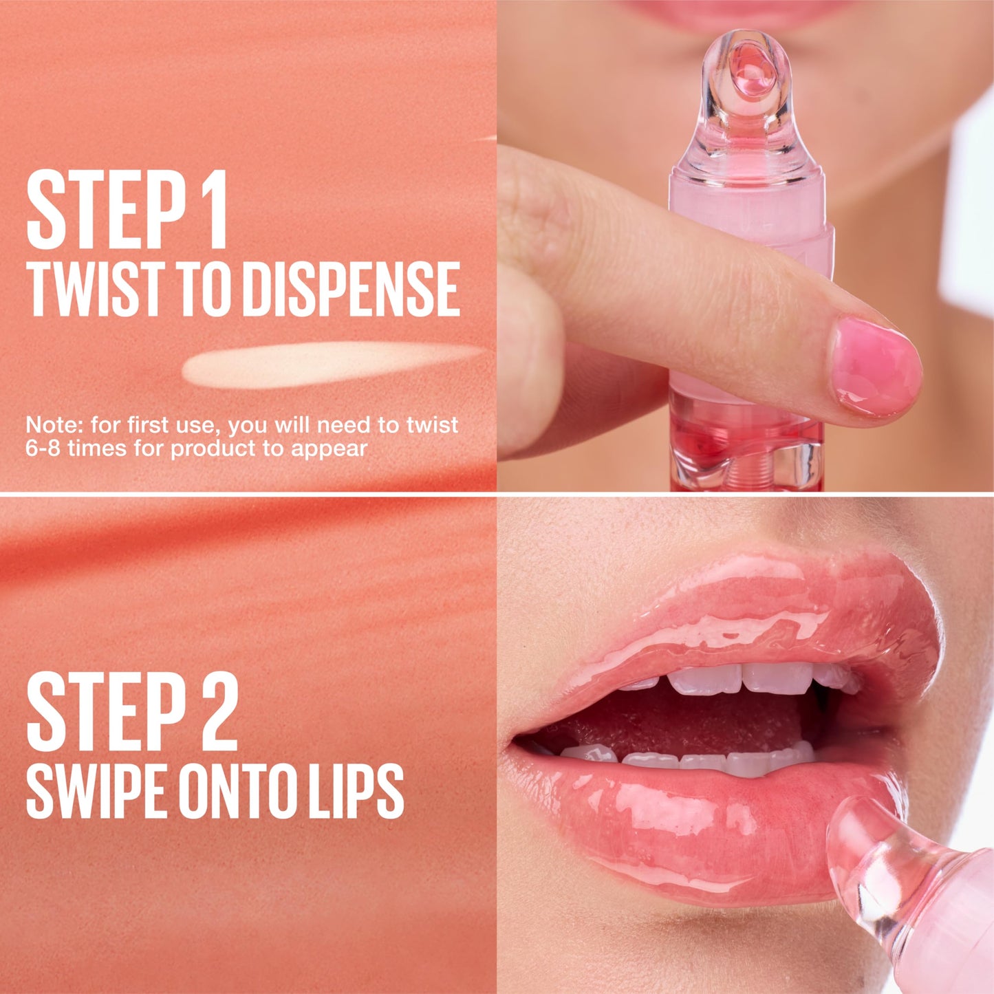 MAYBELLINE Lifter Oil-in-Gel Lip Gloss for Glassy, Bouncy Shine, Hydrating, Tinted Lip Balm and Moisturizer with Hyaluronic Acid and Passionfruit Oil, Beauty & Personal Care MAYBELLINE