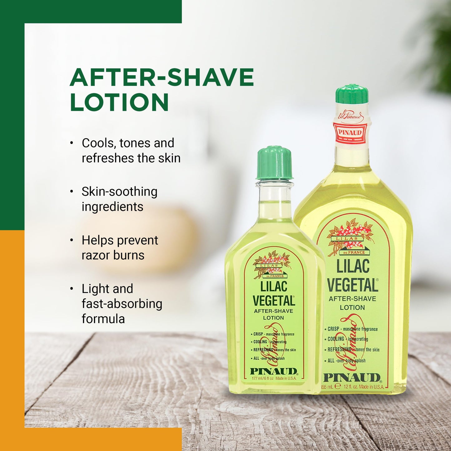 Clubman Pinaud Lilac Vegetal After Shave Lotion, Botanical Musk, 12 Fl Oz Beauty & Personal Care Clubman