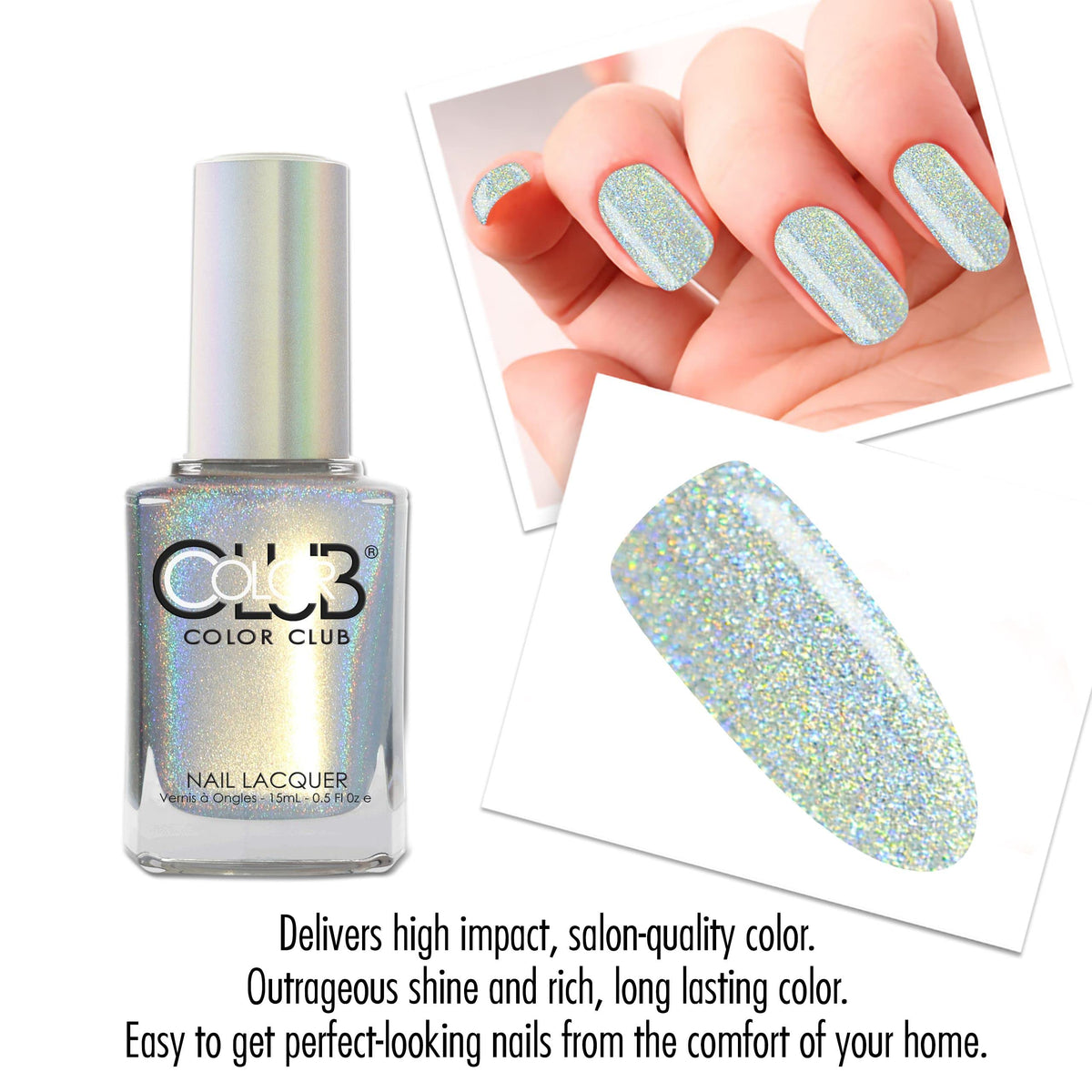 Color Club Halo Hues 2015 Collection 1097 Fingers Crossed Nail Polish