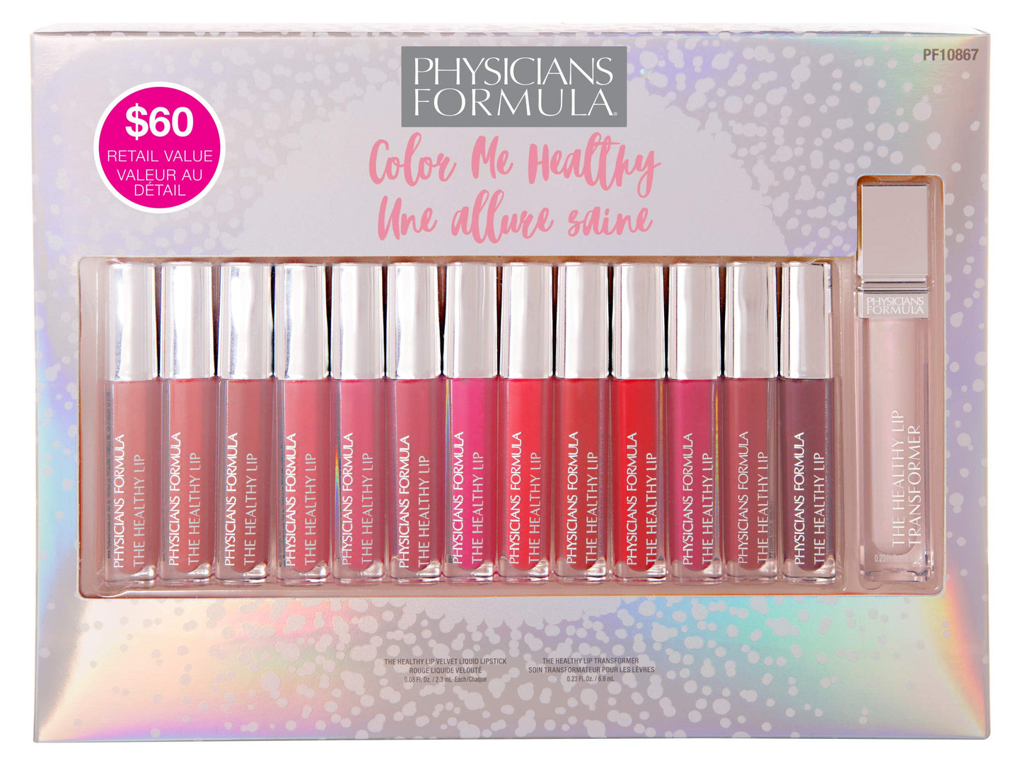 Physicians Formula Holiday Kits, Color Me Healthy Liquid Lipstick Set Beauty & Personal Care Physicians Formula