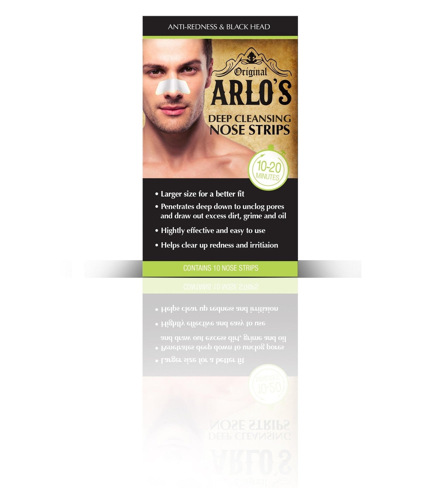 Arlo's Mens Deep Cleansing Nose Strips 10-Count Beauty & Personal Care Arlo's