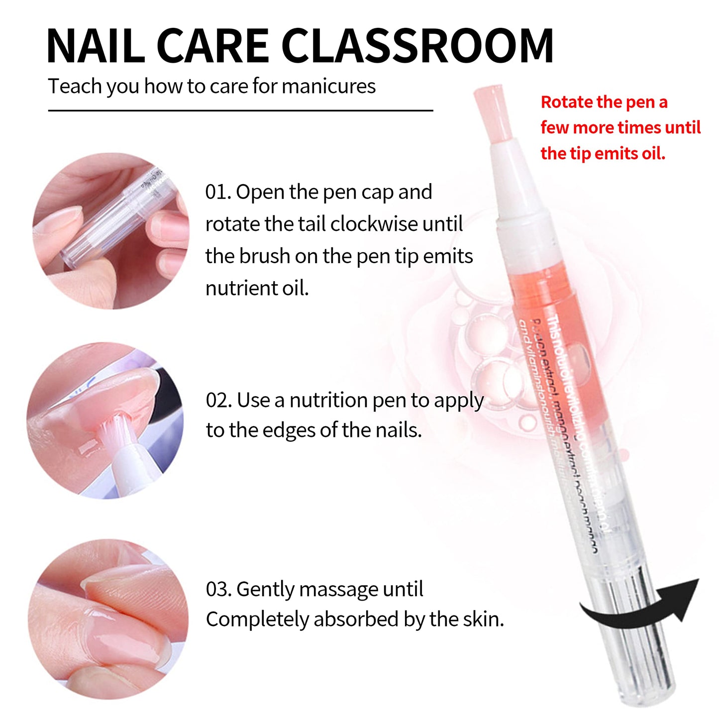 SULLMAR 12Pcs Nail Cuticle Oils Nail Nutrition Oil Pen Nail Nourishment Pens 12 Smell Cuticle Revitalizer for Agnail Nourish Skin Nail Care Beauty & Personal Care SULLMAR