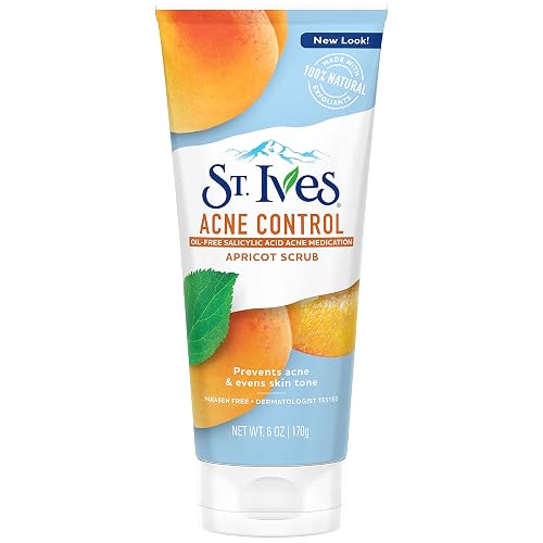 St. Ives Acne Control Face Scrub, Apricot, 6 oz (Pack of 6) Beauty & Personal Care St. Ives