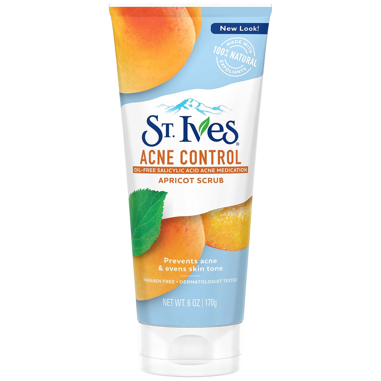 St. Ives Acne Control Face Scrub, Apricot, 6 oz (Pack of 6) Beauty & Personal Care St. Ives