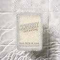 Scrubby Soap - Goats Milk & Aloe - Scented Natural Soap Infused Scrubber - Exfoliating and Hydrating Bath & Body Bar Beauty & Personal Care Scrubby