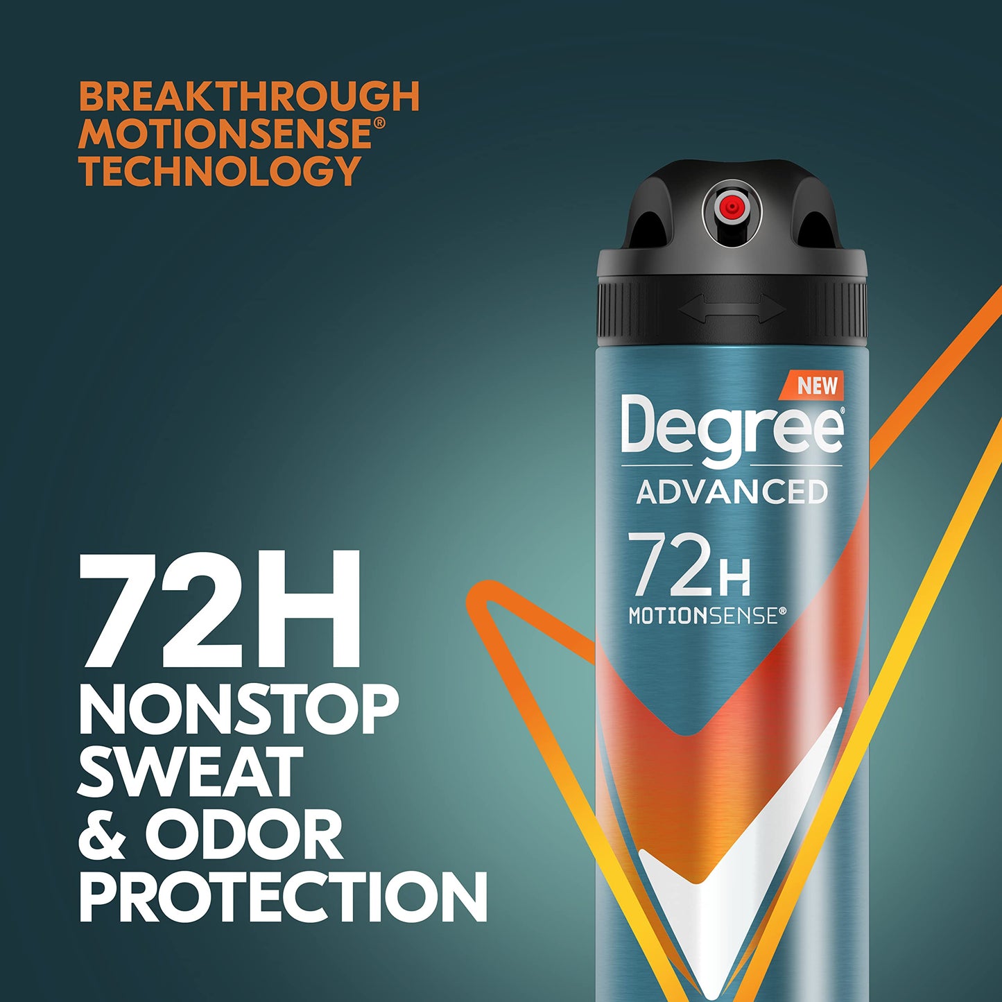 Degree Men Advanced Antiperspirant Deodorant Dry Spray Adventure 72-Hour Sweat and Odor Protection Deodorant For Men With MotionSense Technology, 3.8 Beauty and Personal Care Degree