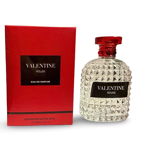 United Scents VALENTINE ROUGE Eau de Parfum, Luxury Fragrance with Bergamot and Orange Blossom, Natural Spray, 3.4 Fl Oz Beauty & Personal Care United Scents