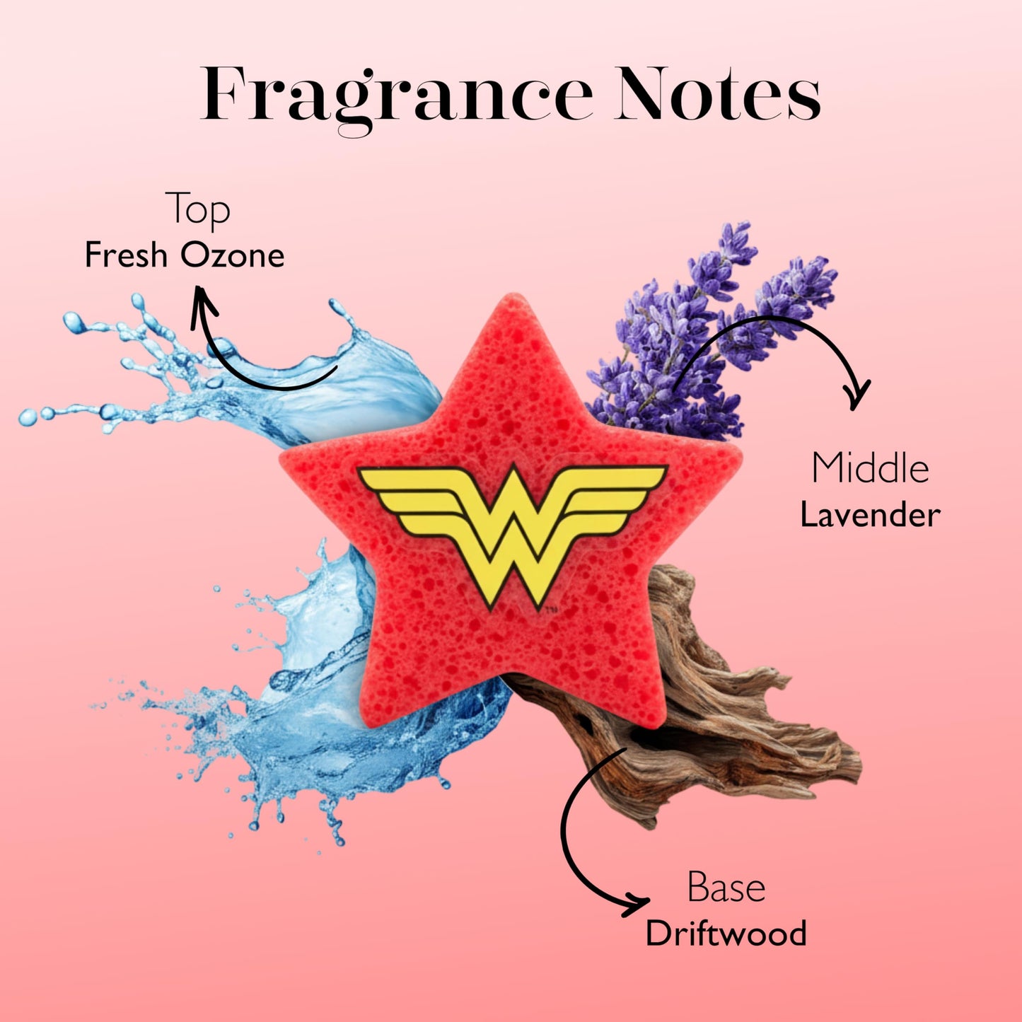 SPONGELLÉ Wonder Woman Lavender Body Buffer - DC Super Hero Collection Beauty and Personal Care SPONGELLÉ
