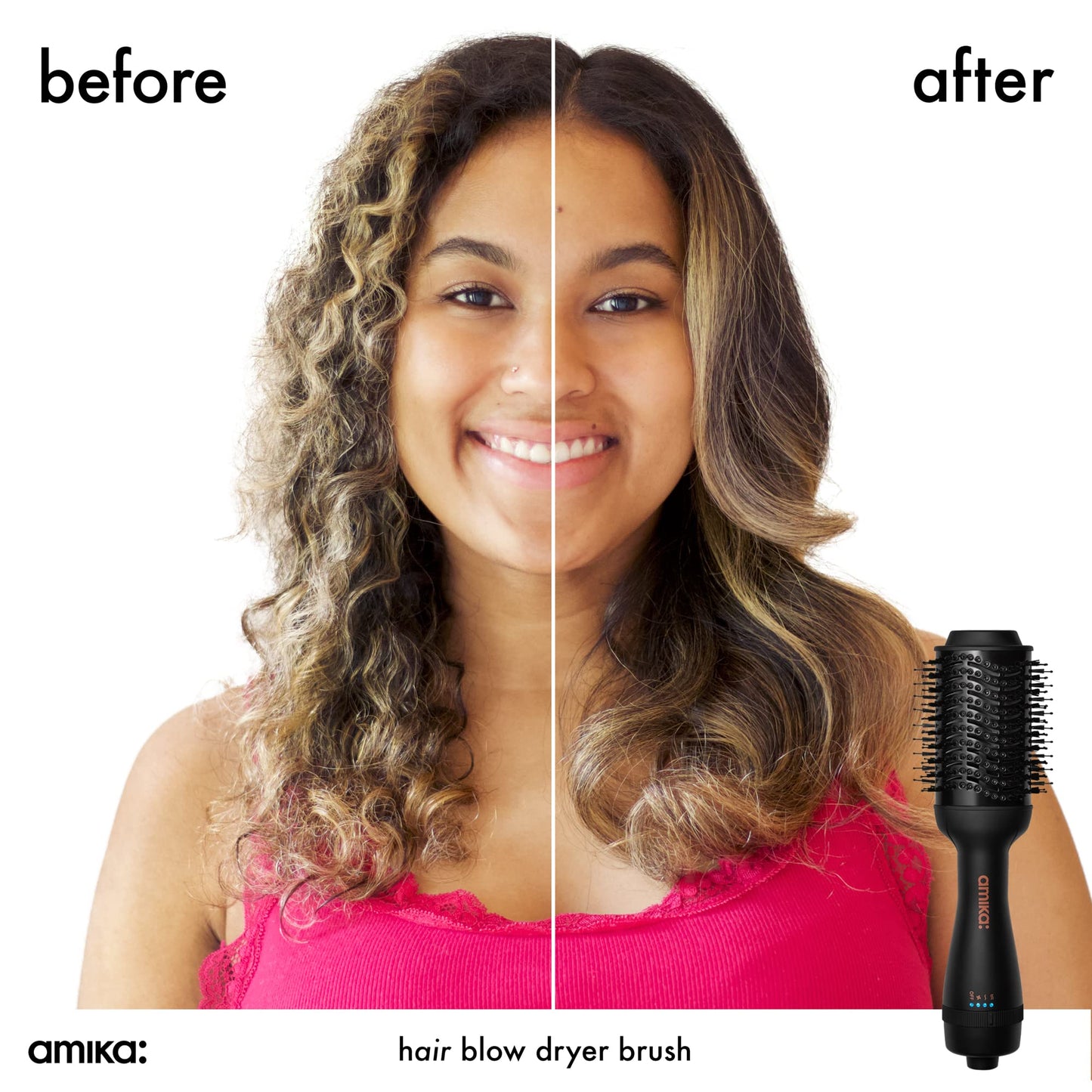 amika Hair Blow Dryer Brush 2.0 Beauty & Personal Care Amika