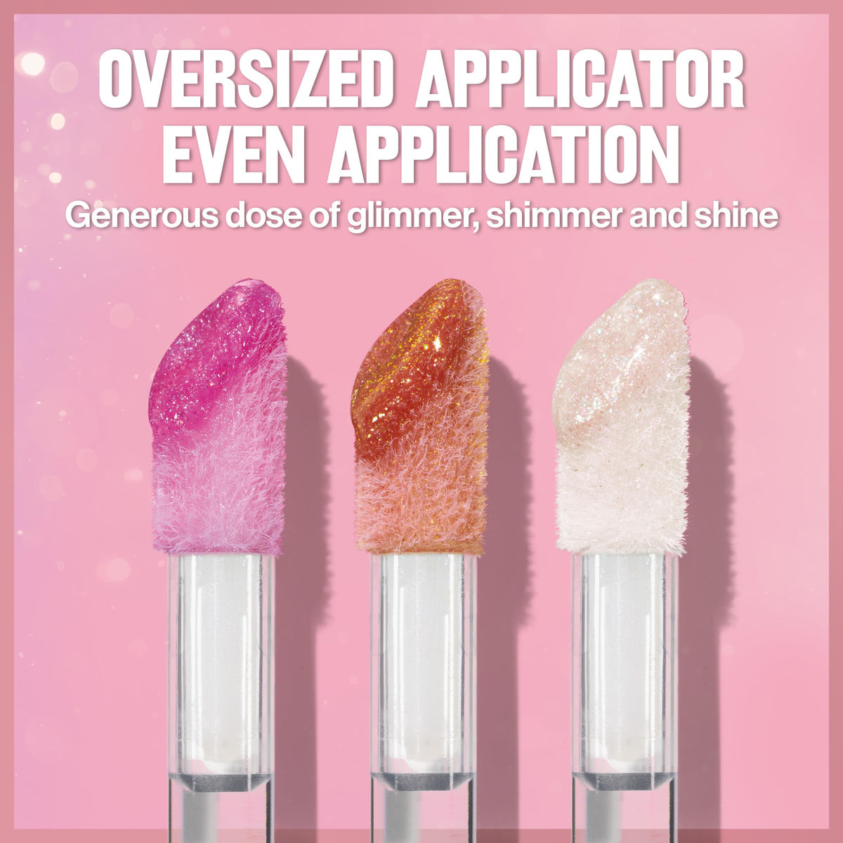 REVLON Super Lustrous Glimmer Gloss Gift Set, 3-Piece, Non-Sticky Lip Makeup, Plant-Based Glitter, High-Shine Finish, 008 Rose Glow, 005 Glazed Almond Beauty & Personal Care REVLON
