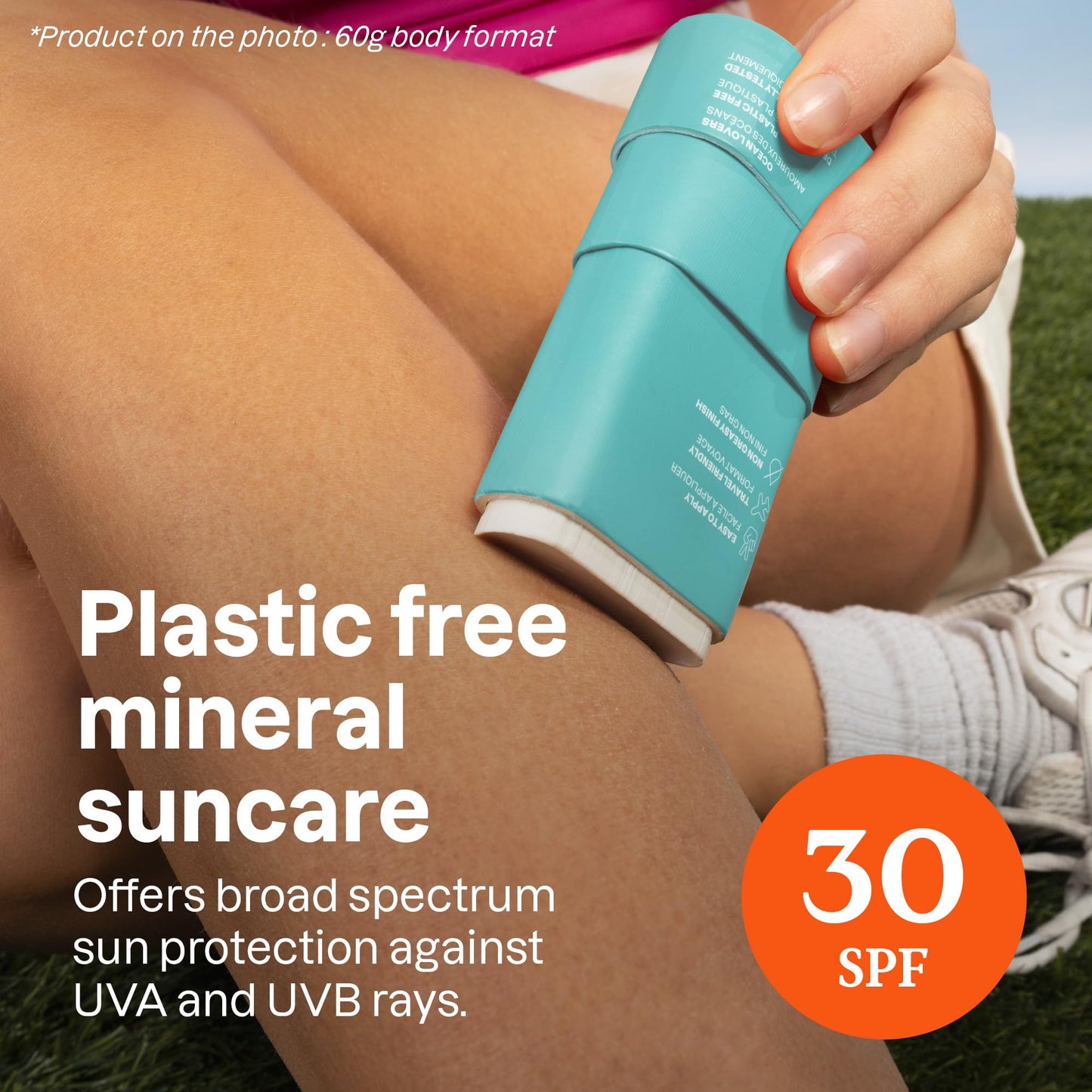ATTITUDE Mineral Sunscreen Stick with Zinc Oxide, SPF 30, EWG Verified, Plastic-Free, Broad Spectrum UVA/UVB Protection, Dermatologically Tested Beauty & Personal Care ATTITUDE
