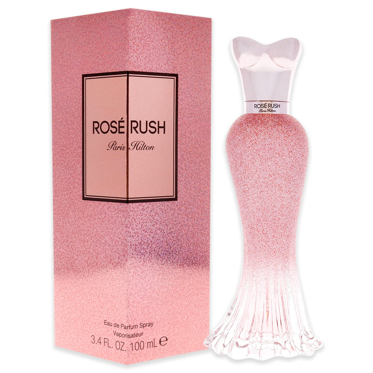 Paris Hilton Rose Rush Eau de Parfum Spray Perfume for Women | Floral and Fruity Fragrance | Notes of Papaya, Peony, Cedar, and White Musk | Feminine Beauty & Personal Care Paris Hilton