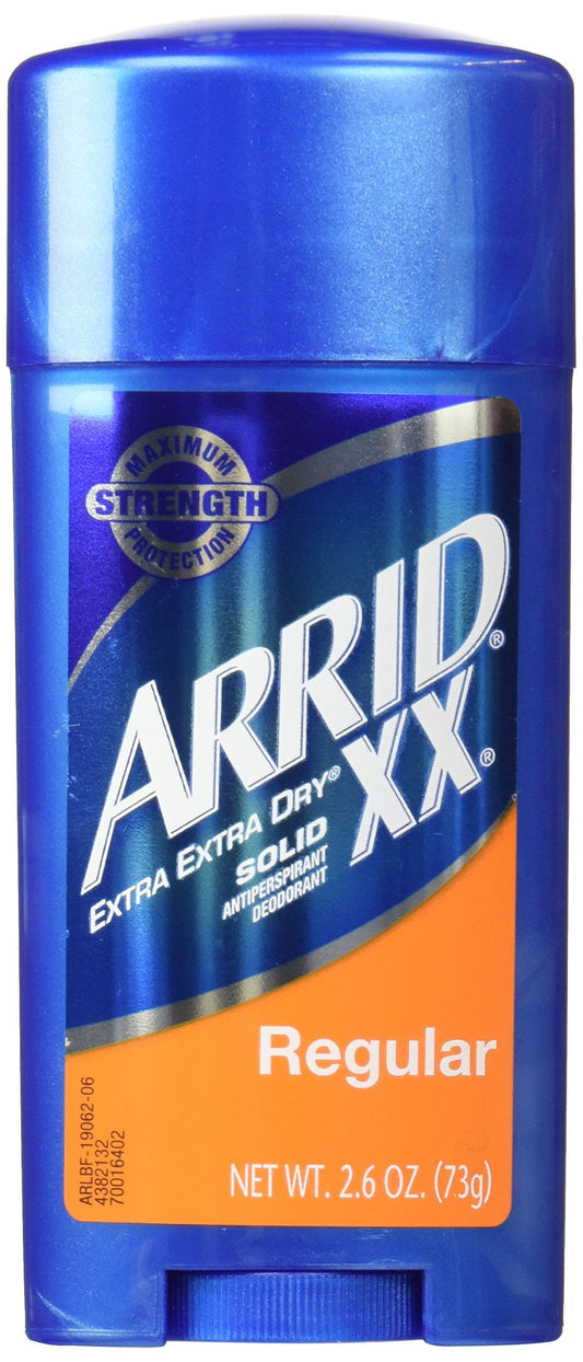 Arrid Regular Solid Deodorant, 2.6 oz Beauty and Personal Care Arrid
