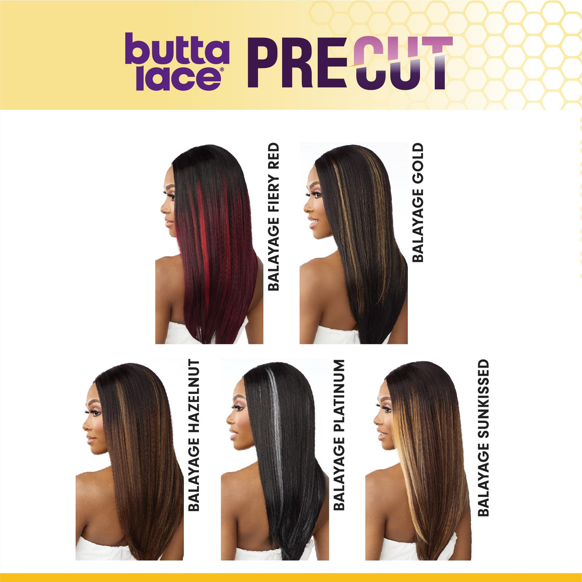 Sensationnel Butta Lace Precut Wig-Unit 14, BALAYAGESUNKISSED