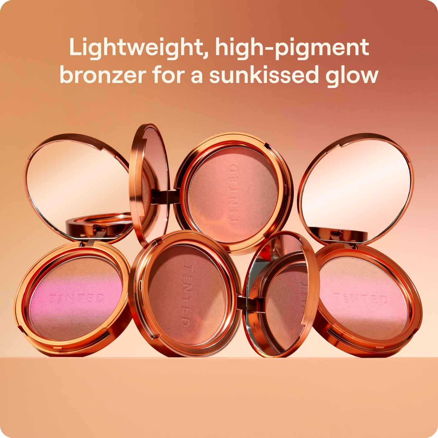 Live Tinted Huebeam Gradient Blushing Bronzer - Lightweight, Highly-Pigmented, Buildable & Blendable - Sunkissed, Glowy, Even Toned Skin Face Blush Beauty & Personal Care Live Tinted