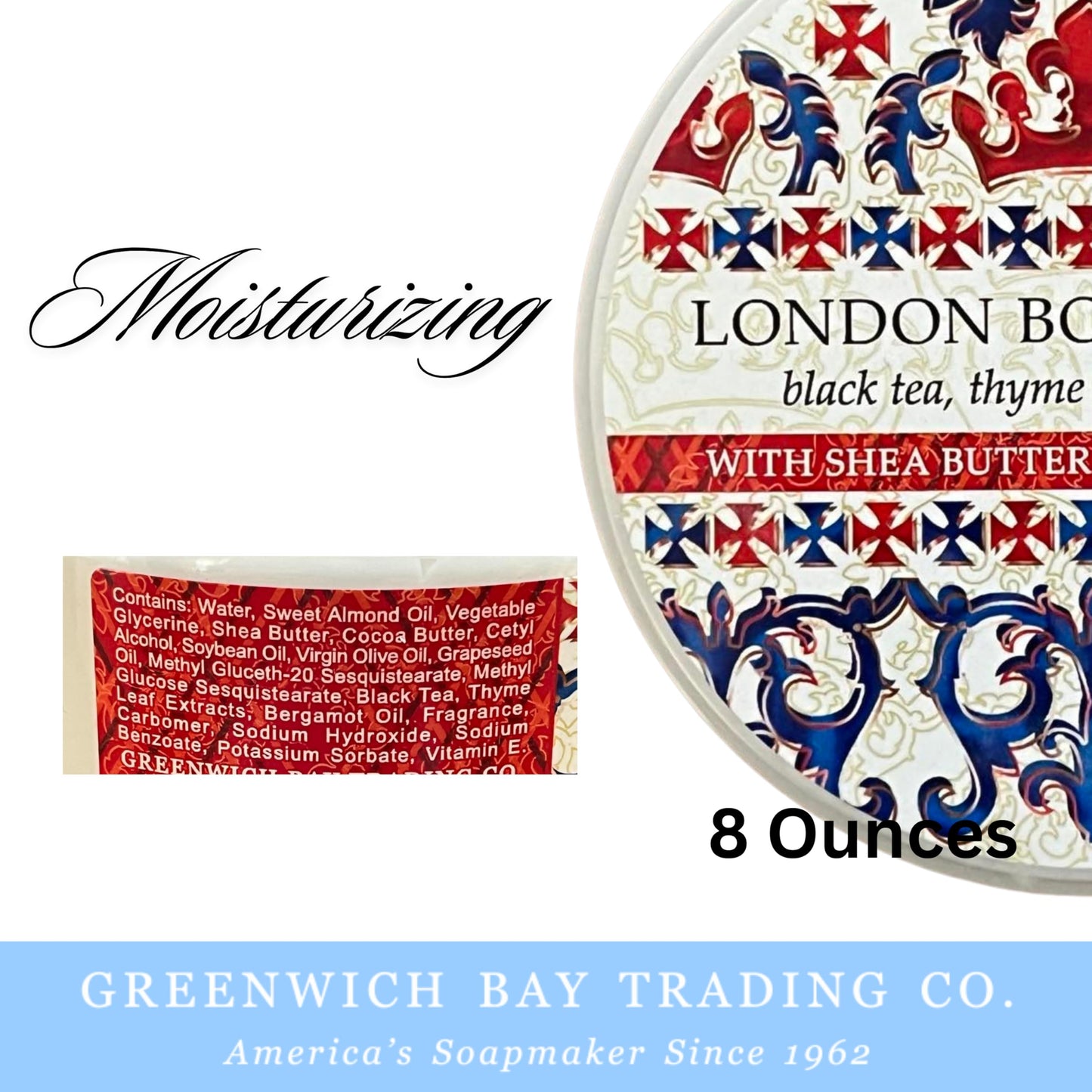 Greenwich Bay Trading Destination Body Butter 8oz | Luxurious Moisturizing Cream | Enriched with Shea Butter & Essential Oils for Deep Hydration | Beauty & Personal Care Greenwich Bay Trading Company
