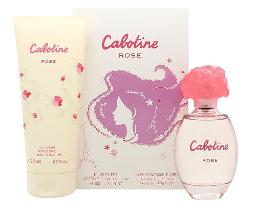 CABOTINE ROSE by Parfums Gres SET-EDT SPRAY 3.4 OZ & BODY LOTION 6.7 OZ for WOMEN Beauty & Personal Care Gres