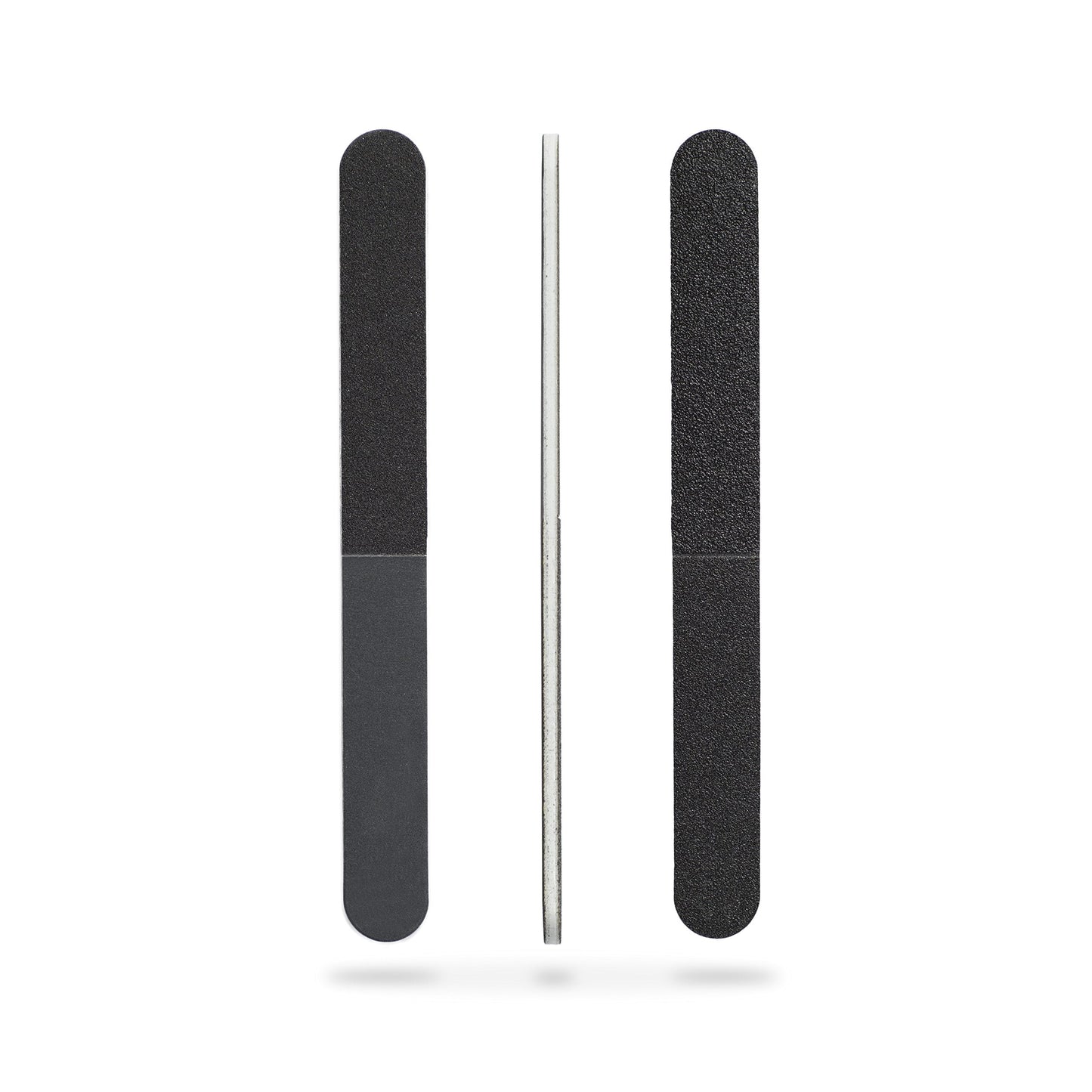 Professional Quality Nail File, Black 4 Way, White Center (100-180/240-600) 12 Pack Beauty & Personal Care Iridesi